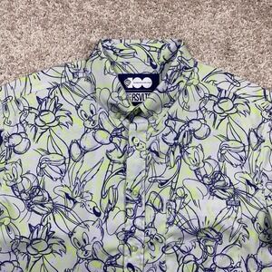 RSVLTS Warner Bros 100 LOONEY TUNES "From Hare To Eternity" Mens Medium KUNUFLEX